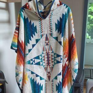 Pendleton Chief Joseph Hooded Poncho Towel